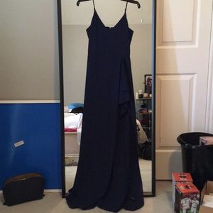 Express Navy Maxi dress, 0